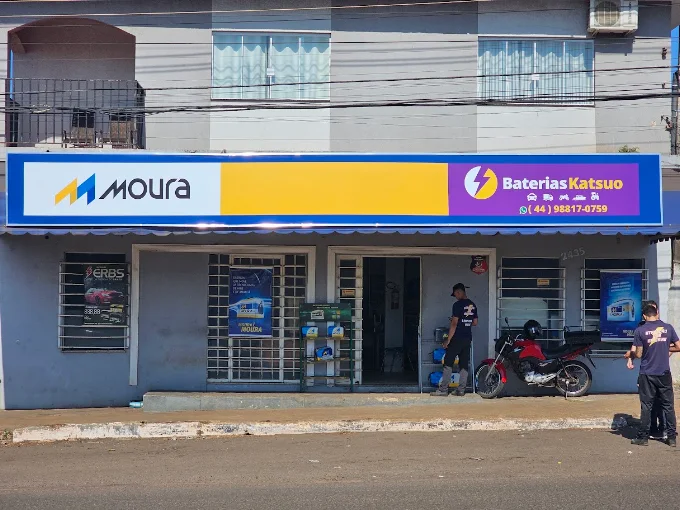 Fachada da Baterias Katsuo em Marialva